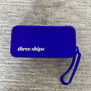 Three Ships Blue Silicone Travel Bag